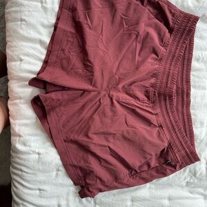 Old Navy Red Athletic Shorts Lightweight Elastic Waist